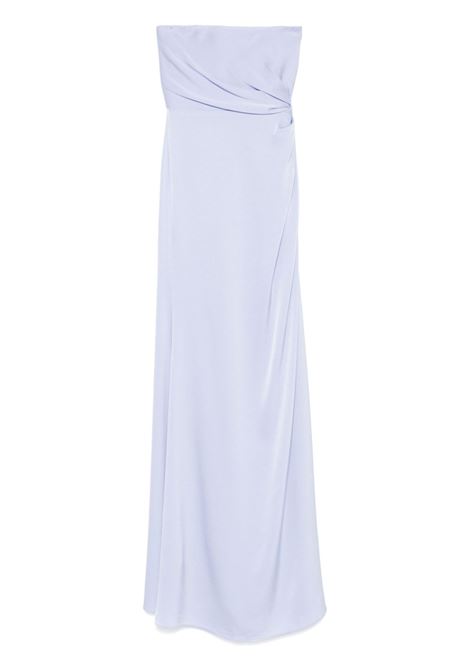 Mauve twist-detail satin gown Alex perry - women ALEX PERRY | Dresses | D1358PF24FRST